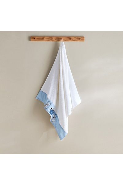 Home Box Grace Gearhead Cosmos Turkish Cotton Kids Bath Towel 65x136 cm
