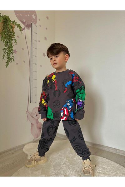 Mars Boy's Tracksuit Set