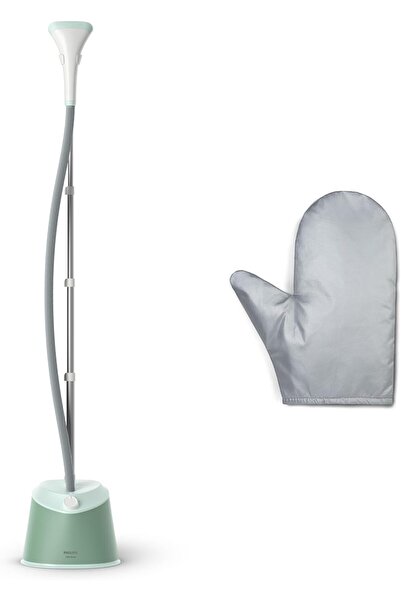 Philips Garment Steamer 1000 Series - 1600W, 1.8L, DesertGreen - STE1010/76
