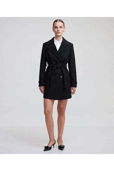 MISS IPEKYOL Iw 6240008019 Modell Schwarz Damenmantel