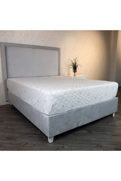 Home Box Malta Pixel Printed Cotton King Flat Sheet 240x260 cm