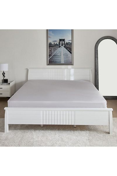 Home Box Purely Percale Queen Fitted Sheet 150x200+40 cm