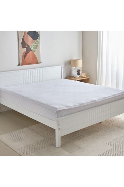 Home Box Hamilton Satin Stripe King Fitted Sheet 180x200+36 cm