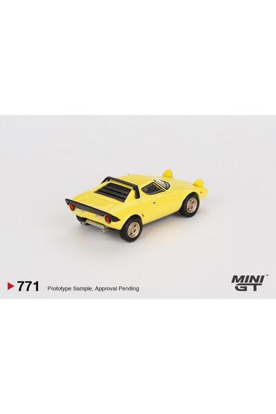 mini gt Lancia Stratos HF Stradale Giallo Fly 771