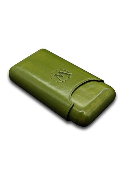 MONTES LEATHER Puro Kılıfı 3'lü 52 Ring Grass - TR5024