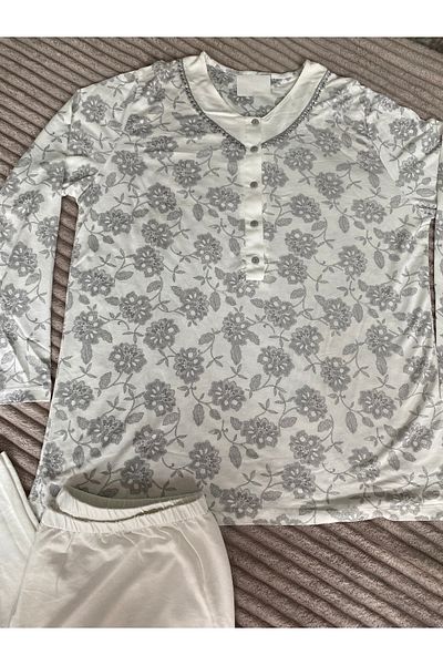Tuğçe Denktaş Plus Size Materni Pajamas Set