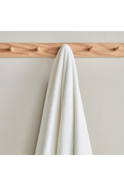 Home Box Opulence Leopard Border Jacquard Turkish Cotton Bath Towel 70x140 cm