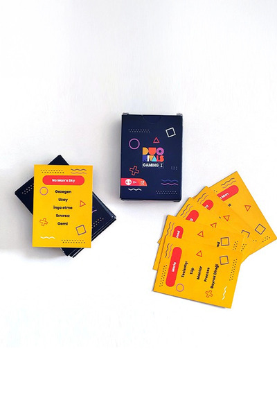 Duo Rivals Oyun Temalı Tabu Kartı