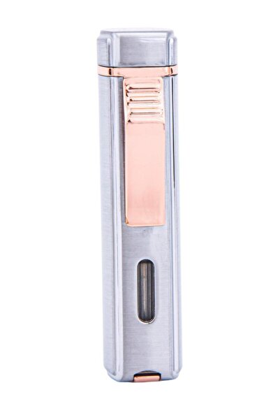 Parmida 3 Torch Pürmüz Gümüş Puro Çakmağı - TR5932