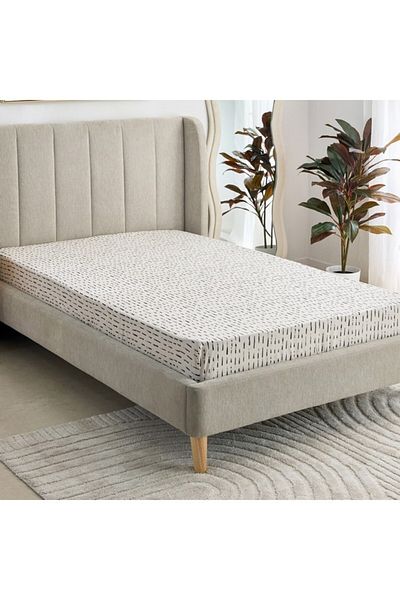 Home Box Luxot Monoleaf Printed Cotton Twin Fitted Sheet 120x200+33 cm