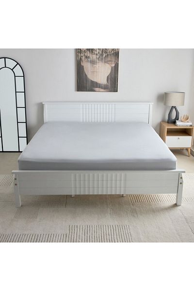 Home Box Essential Super King Cotton Flat Sheet 270x260 cm