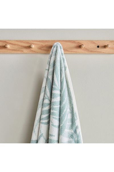 Home Box Opulence Flora Yarn Dyed Jacquard Turkish Cotton Bath Towel 70x140 cm