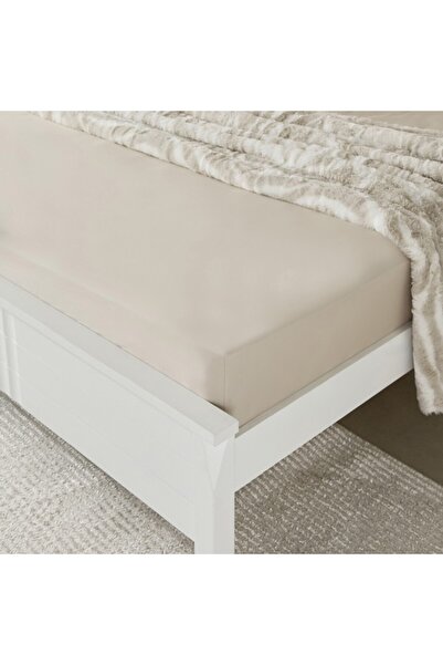 Home Box Purely Percale Queen Fitted Sheet 150x200+40 cm