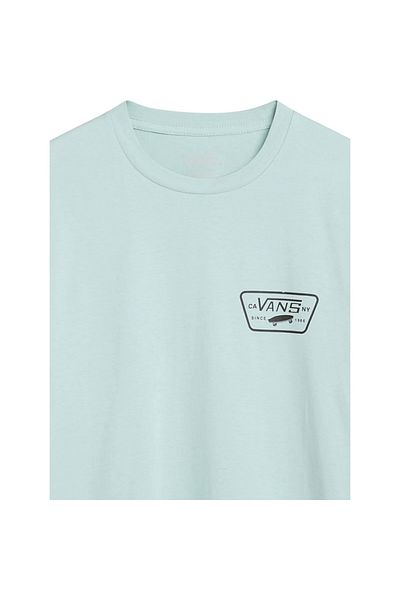 Vans Men's Grey Full Patch Back Vans T-Shirt
