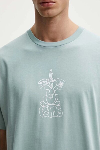 Vans Ανδρικό Γκρι T-Shirt Crazy Eddy Vans