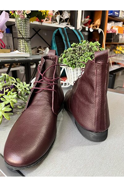 SUNA UZUN KONÇLU BORDO ERKEK TANGO-SOLO-SWING DANS BOTU