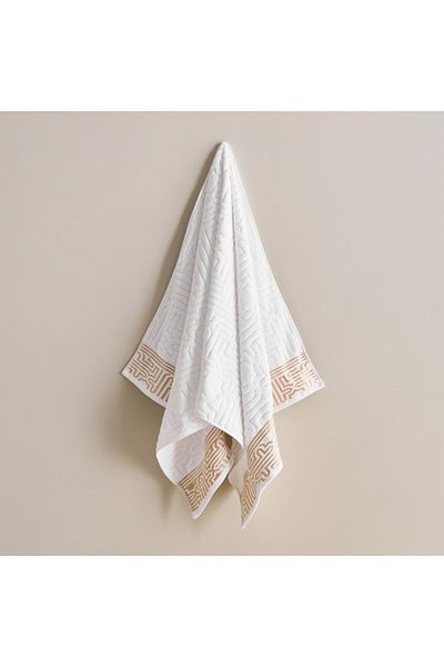 Home Box Skyline Mirage Lurex Patterned Cotton Bath Towel 70x140 cm
