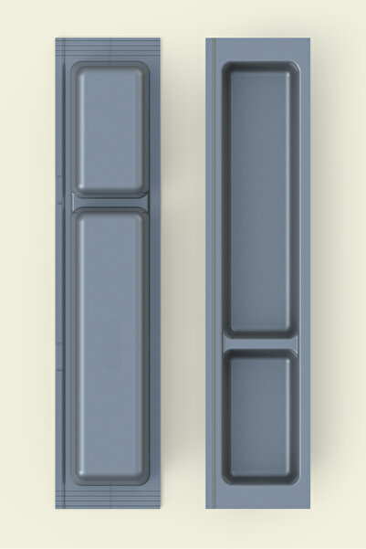 tify Kitchen Drawer Modular Two Compartment Cutlery Holder 11Cmx48Cm (Can Be Cut to 4cm in Height)