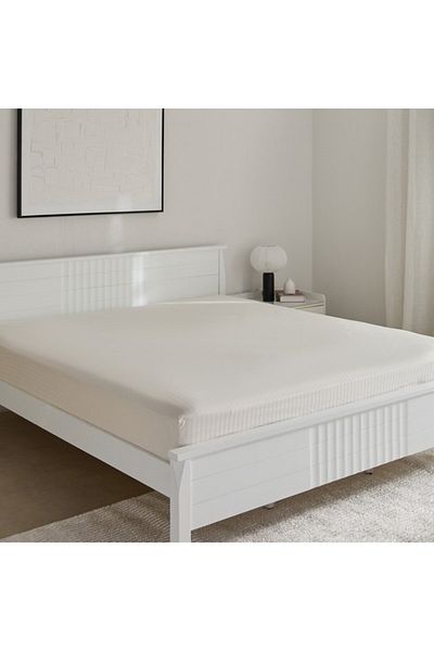 Home Box Hamilton Stripe Satin Cotton King Fitted Sheet