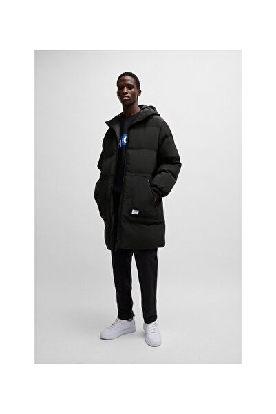 HUGO Su geçirmez kumaştan normal kesim dolgulu mont