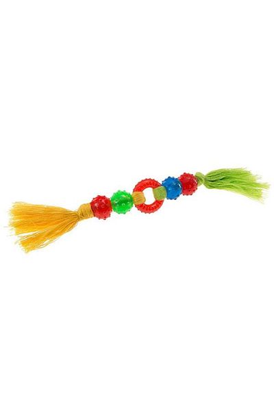 Ferplast Pa 6419 Dog Tooth Rope with Plastic Toy 32 Cm