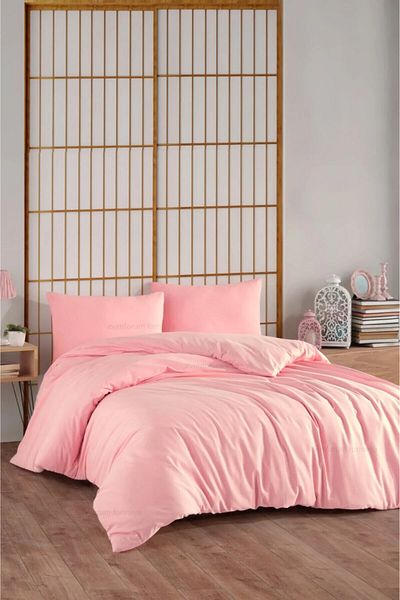 Formeya Bettwäscheset aus elastischer Baumwolle für Einzelbett, 4 Farben