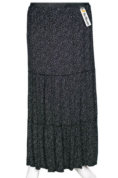 Hermevsim Fusta Hesna Black Nursel - 3 straturi cu model și elastic, fără căptușeală 37