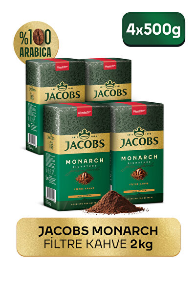 Jacobs Monarch Filtre Kahve 2 X 500 gr 2'li (2 Kg)