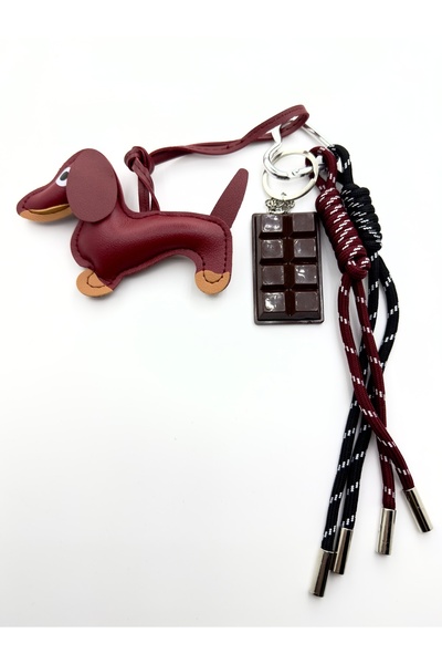 Epic Çanta Charm Köpek Kalp Çikolata