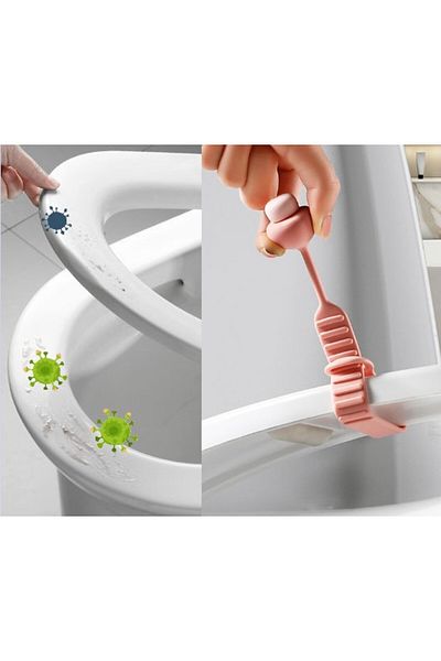 MEDUSHOP Mushroom Design Toilet Seat Lifting Apparatus