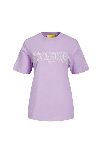 JJXX 12252256 Jxinez Rlx Ss - Фіолетова футболка