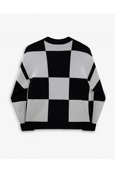 Vans Černý a bílý svetr Vans Wortex Negru/Marshmllw
