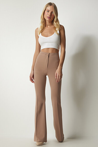 Lovelyİstanbul BÉZS szárú spanyol nadrág - LMS0001