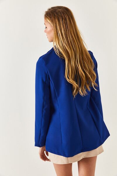 armonika Női Saks egygombos dzseki kar-20k001020