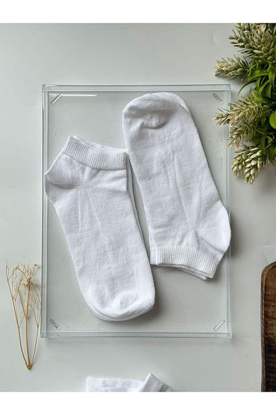 ACTIVE MODA 12-Piece Socks Set Sweat and Allergy Care 100% Cotton
