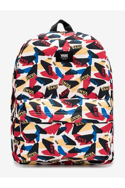 Vans Rucsac alb VANS old skool III bac pop logo