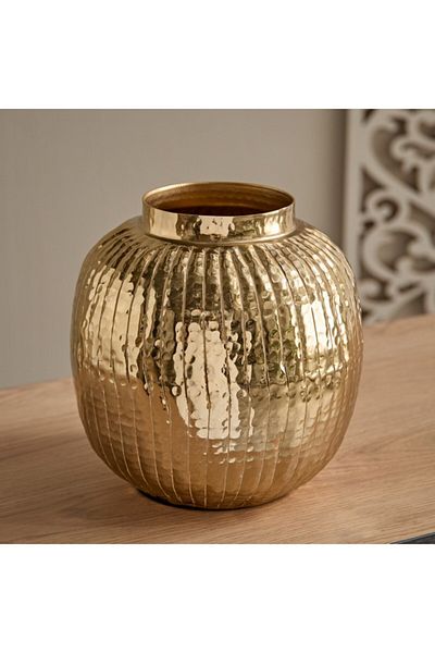 Home Box مزهرية أسترالية مضلعة من الألومنيوم مقاس 21x21x21.5 سم