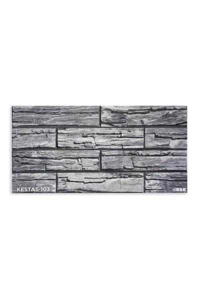 KnB Duvar Panelleri KESME TAŞ STRAFOR DUVAR PANELİ ( 10 LU PAKET)