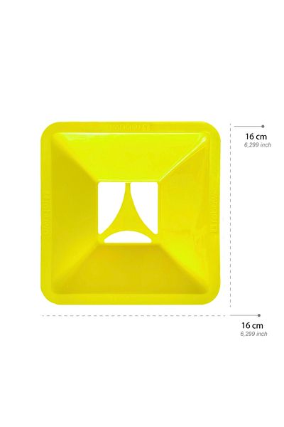 Rebuwo 8-Piece Yellow Training and Idman Bowl