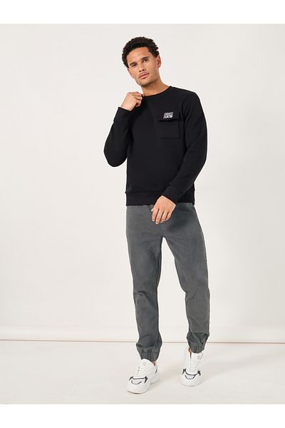 Styli Mid Wash Slim Fit Jogger Jeans
