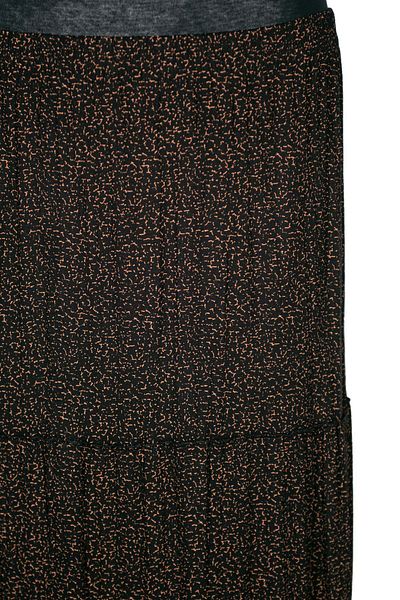 Hermevsim Fusta Hesna Black Nursel - 3 straturi cu model și elastic, fără căptușeală 31
