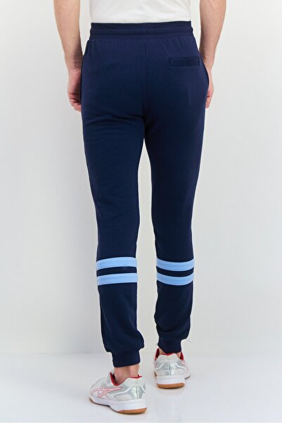 Ellesse Men Regular Fit Embroidered Logo Sweat Pants, Navy