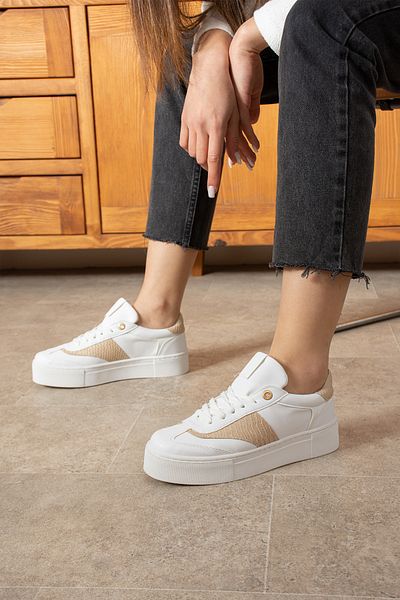 SHOESTEP Pantofi sport leopard Lika pentru femei - Talpă confortabilă și cu șireturi