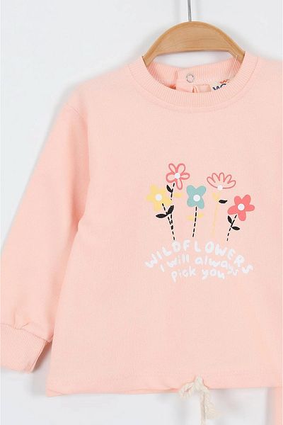 bakyaa Baby Girl Wild Flowers Floral Printed Bottom Top Set