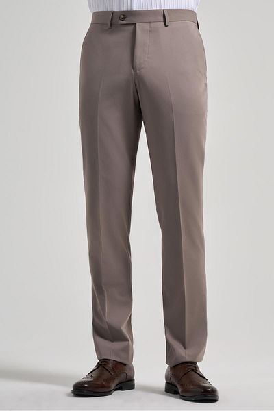 İmza Γαλακτοκαφέ Stretchy Side Pocket Comfort Fit Classic Παντελόνι 1003250159