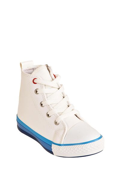MODAONN Pantofi sport unisex pentru copii, cu fermoar, cu talpă anatomică ușoară