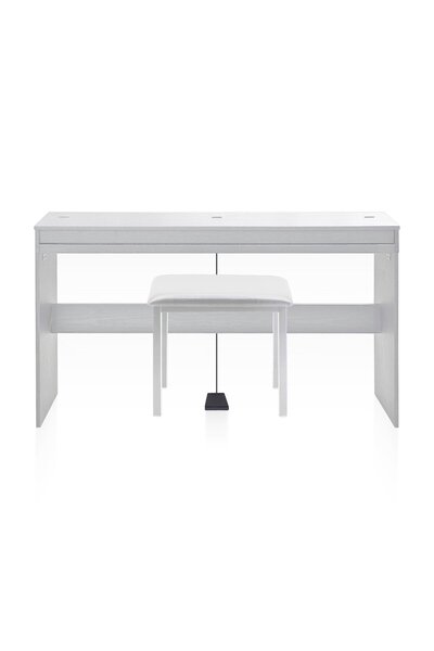 JWIN SDP-92 Tuş Hassasiyetli 88 Tuşlu Kapaklı Dijital Piyano + Tabure - Beyaz