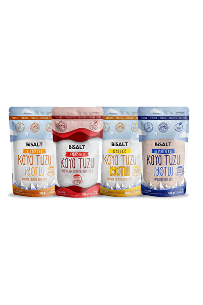 Bisalt İnce İyotlu Tuz 4'lü Tanışma Paketi