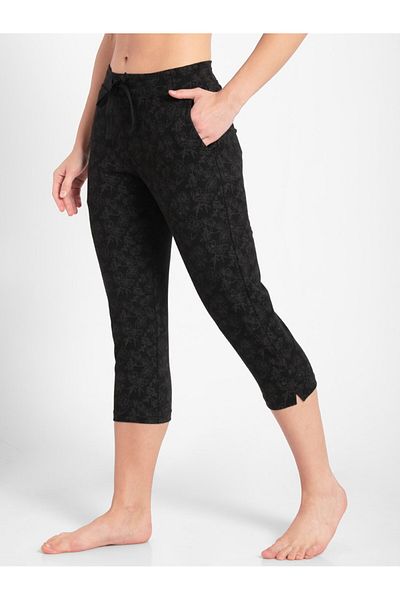 JOCKEY 24X7 Capri Pants 1300-01 Black