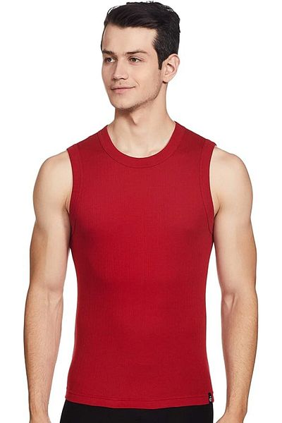JOCKEY سترة Racer Back 24X7 9922-01 باللون الأحمر